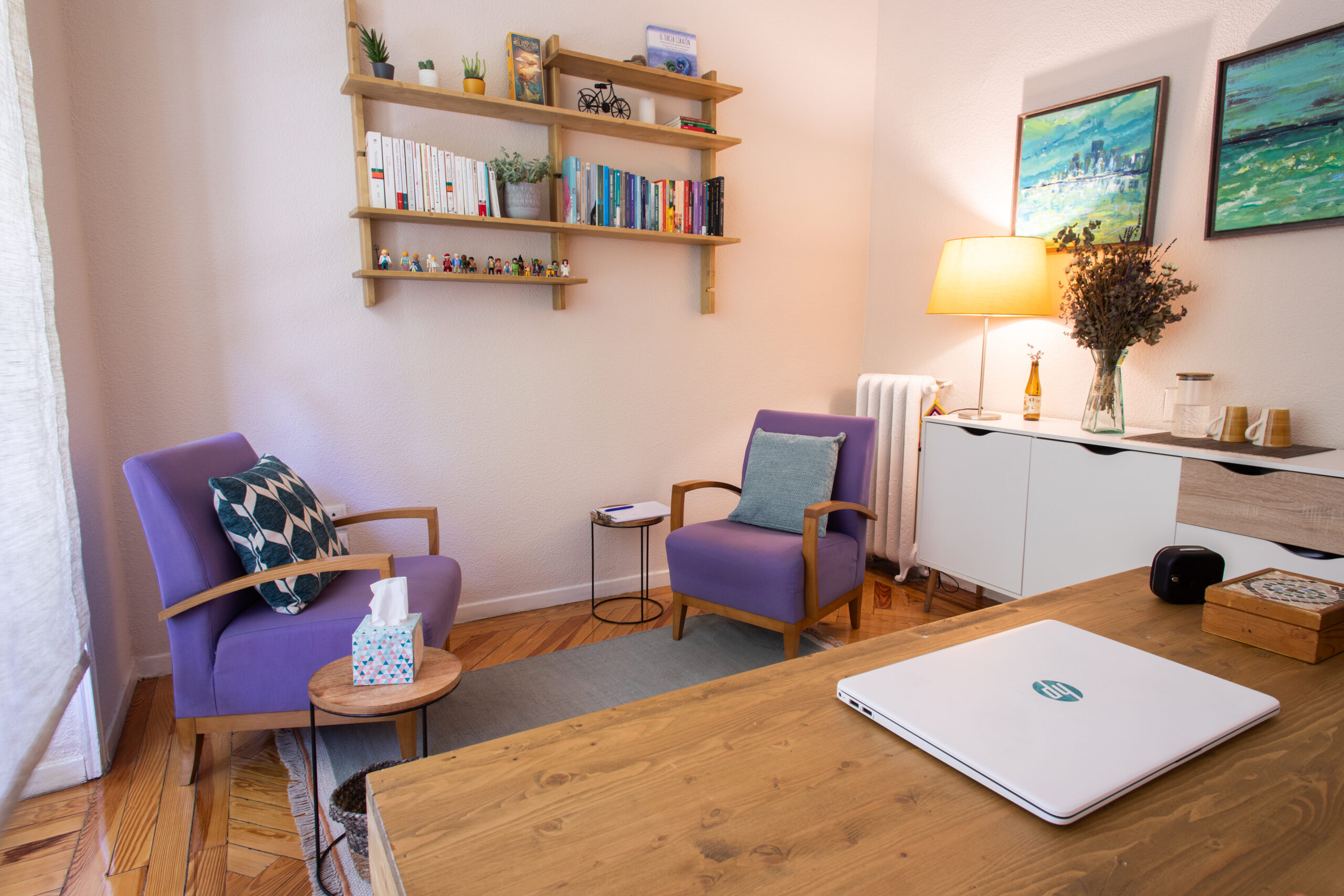 Espacio de terapia presencial